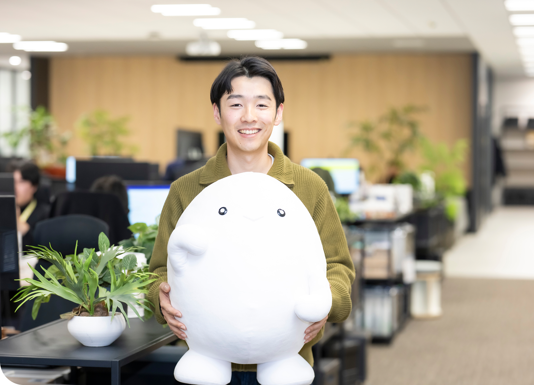 社員の写真